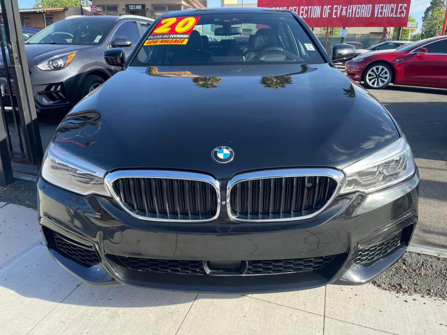 2020 BLACK /BLACK BMW 5-Series (WBAJA9C00LC) , located at 744 E Miner Ave, Stockton, CA, 95202, (209) 944-5770, 37.956863, -121.282082 - Photo#2